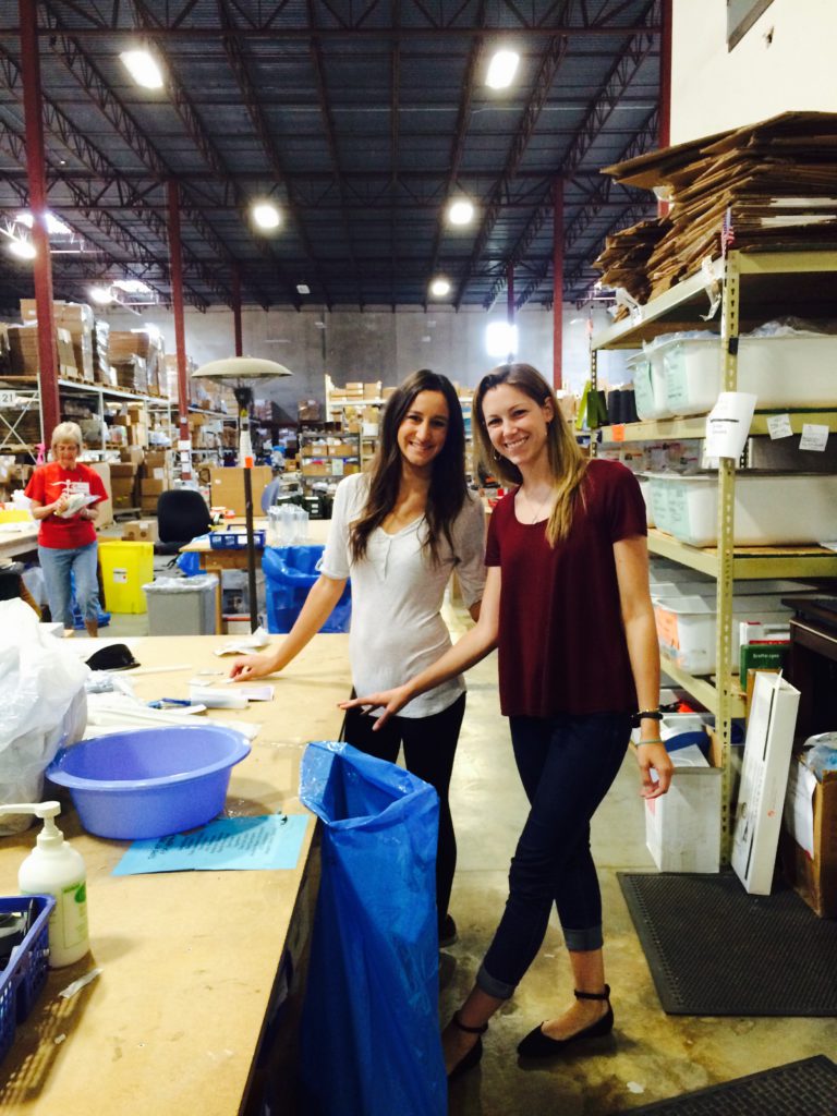 Volunteering at Project CURE
