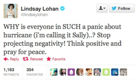 Lindsay Lohan Twitter Fail