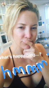 Snapchat / Instagram Stories kate hudson