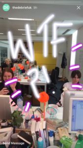 Snapchat / Instagram Stories The Debrief UK