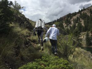 Scouting the launch site